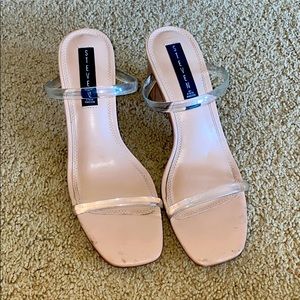 Clean strapped heels